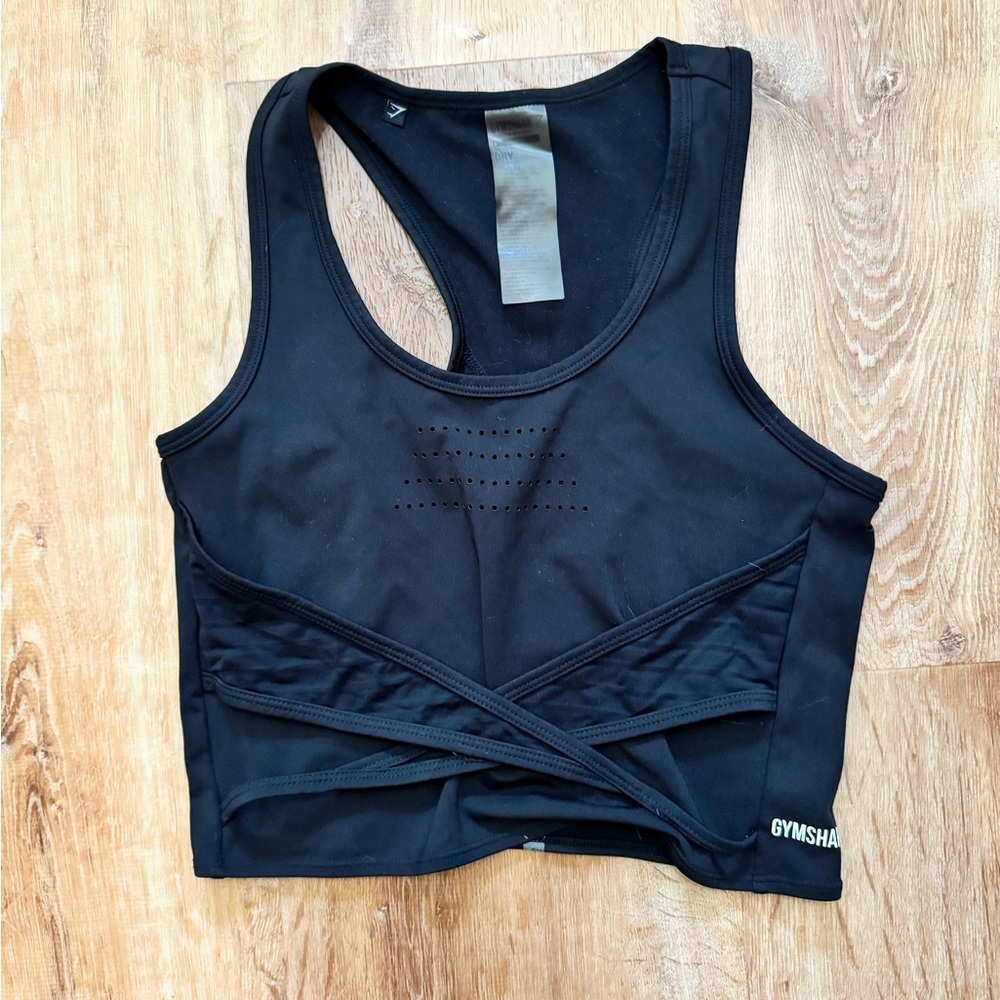 Black Gymshark Sports Bra